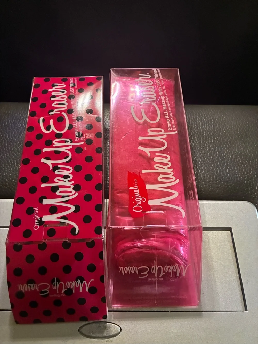 MakeUp Eraser Original Pink Reusable Makeup Remover Cloth - Set of 2